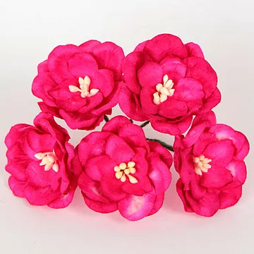 Букет магнолий "Фуксия", 5 шт (Craft)