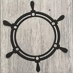Нож "Штурвал", 8,5х9,8 см (ArtScrap) Нож "Штурвал", 8,5х9,8 см (ArtScrap)
