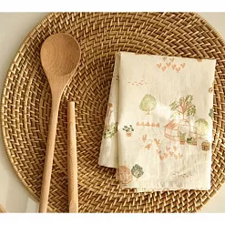 Отрез ткани 45х75 см "Солнечный сад. Лен" (Daily Like)