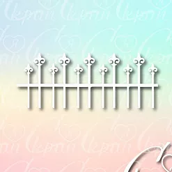 Чипборд "Забор 5" (LeoMammy)