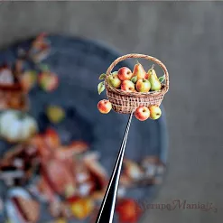 Набор высечек из ткани "Художница Осень", 30 шт (ScrapMania)