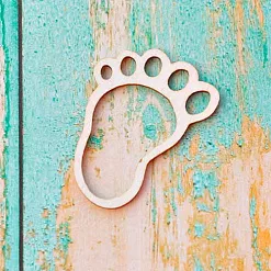 Украшение из чипборда "След" (ScrapКрым) Украшение из чипборда "След" (ScrapКрым)