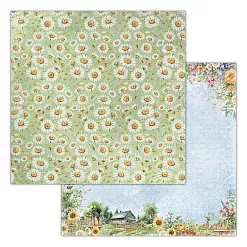 Набор бумаги 20х20 см "Вдали от города", 9 (Ромалетта)