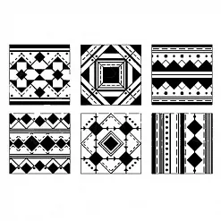 Набор штампов "Этно-дюйм 2" (Студия "Елена")