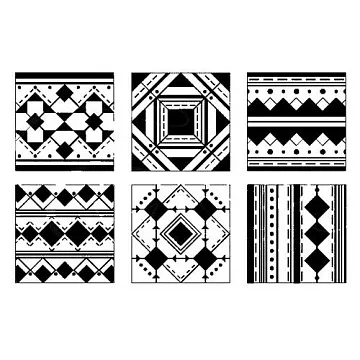 Набор штампов "Этно-дюйм 2" (Студия "Елена")