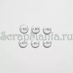 Набор мини-фишек "Номер семь"