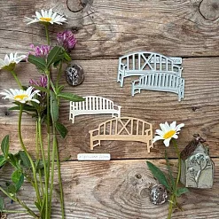 Нож "Скамейка воспоминаний", 7,4х4,2 см (MimiCut)