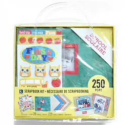 Набор для скрапбукинга "Школа", 20х20 см (K&Company)