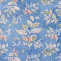 Отрез ткани 48х50 см "Цветущие сады. Веточки на винтажно-голубом" (Артмикс)