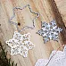 Нож "Фоновая снежинка", 4,5 см (Scrapfriend)