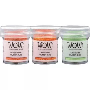 Набор полупрозрачных пудр "Twist & Shout. Поворот и крик", 3 шт (WOW)