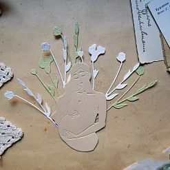 Нож "Сухоцветы", 3,2 см (Scrapfriend)