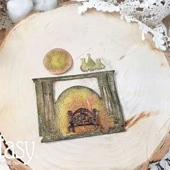 Нож "Камин 1600", 7,1х7,8 см (Fantasy)