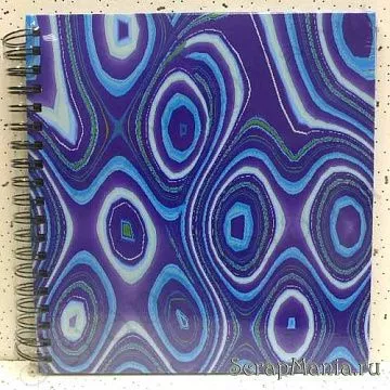 Альбом "Абстракция" с черными страницами  (Aufles)