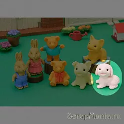 Ластик "Розовая собачка" (Iwako)