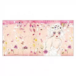 Набор заготовок для открыток 15х15 см с конвертами "Santoro's Willow", 12 шт (DoCrafts)