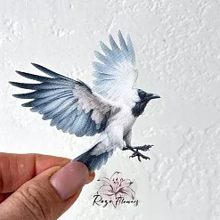 Набор высечек из ткани "Взмах крыла", 23 шт (RozeFlowers) Набор высечек из ткани "Взмах крыла", 23 шт (RozeFlowers)