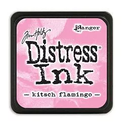 Штемпельная подушечка мини Distress Ink "Kitsch Flamingo" (Ranger)