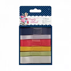 Набор лент "Simply Floral" (DoCrafts)