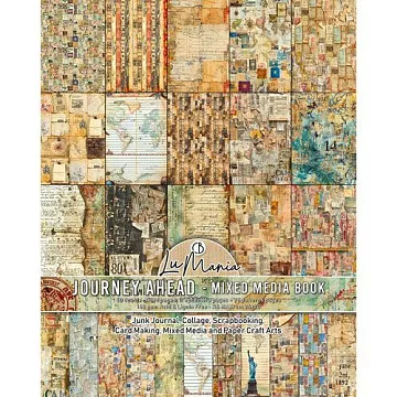 Набор бумаги А4 "Mixed Media book Maxi. Journey Ahead", 26 листов (Ciao bella) Набор бумаги А4 "Mixed Media book Maxi. Journey Ahead", 26 листов (Ciao bella)