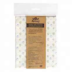 Отрез ткани 48х50 см "Цветущие сады. Крупный горошек" (Артмикс)