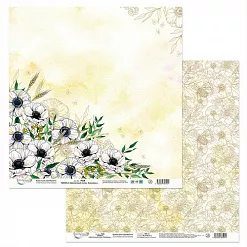 Набор бумаги 30х30 см "Цветочный атлас. Анемоны", 7 листов (Mr.Painter)