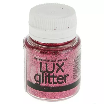 Глиттер "Мини. Красный", 20 мл (Luxart)