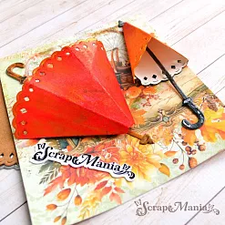 Нож "Зонтик объёмный", 5,7х7,8 см (ScrapMania) Нож "Зонтик объёмный", 5,7х7,8 см (ScrapMania)