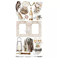 Бумага 13х27 см "На седьмом небе. Свадьба 6" (Fantasy) Бумага 13х27 см "На седьмом небе. Свадьба 6" (Fantasy)