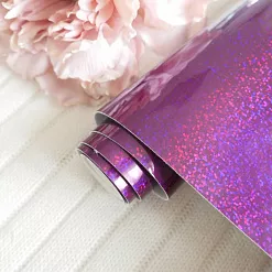 Отрез экокожи 30х69 см "Глянцевый глиттер. Виноградный" (Pty Китай) Отрез экокожи 30х69 см "Глянцевый глиттер. Виноградный" (Pty Китай)