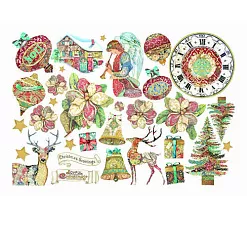 Набор вырубок "Christmas greeting", 38 шт (Stamperia)