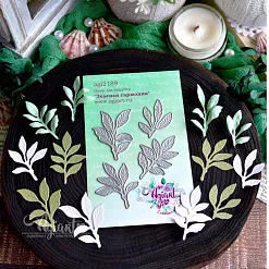 Нож "Зеленая гармония", 5,2х3,9 см (AgiArt) Нож "Зеленая гармония", 5,2х3,9 см (AgiArt)