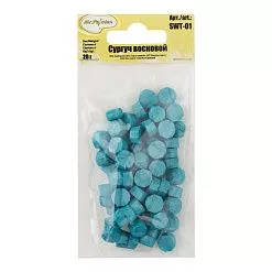 Сургуч в пакете "Голубой перламутр", 65 шт (Mr. Painter)