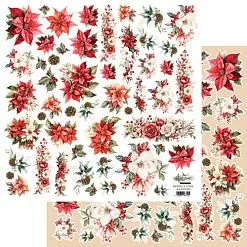 Бумага 30х30 см "Ho Ho Ho. Для вырезания" (Alchemy of Art)