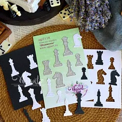 Нож "Шахматы", 3,7х1,5 см (AgiArt) Нож "Шахматы", 3,7х1,5 см (AgiArt)