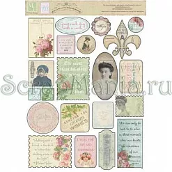 Набор наклеек "Это жизнь" (Melissa Frances)