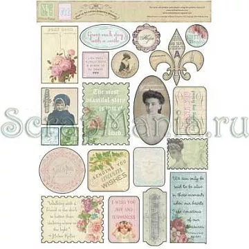 Набор наклеек "Это жизнь" (Melissa Frances)