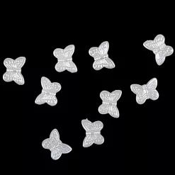 Акриловое украшение "Бабочка", цвет жемчужный, 1 шт (АртУзор) Акриловое украшение "Бабочка", цвет жемчужный, 1 шт (АртУзор)