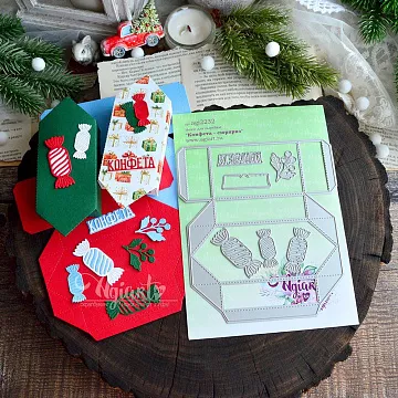 Нож "Конфета-сюрприз" 14,8х16,5 см (Agiart)