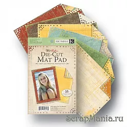 Набор подложек 10х15 см "Дикий шафран" (K&Company) Набор подложек 10х15 см "Дикий шафран" (K&Company)