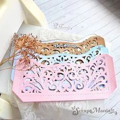 Нож "Ажурный карман. Большой", 8,8х18,3 см (ScrapMania)