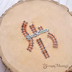 Нож "Детство. Железная дорога мини", 2х6,6 см (ScrapMania)