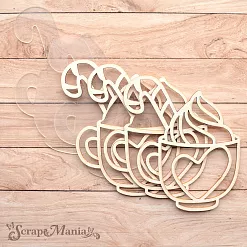 Шейкер "Волшебный снегопад. Чашечка с сердечком. Маленький", 7х8,7 см (ScrapMania) Шейкер "Волшебный снегопад. Чашечка с сердечком. Маленький", 7х8,7 см (ScrapMania)