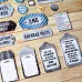 Набор цветного чипборда "Армейский альбом" (ScrapMania)