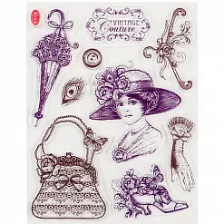 Набор штампов "Винтажная мода" (Viva Decor) Набор штампов "Винтажная мода" (Viva Decor)