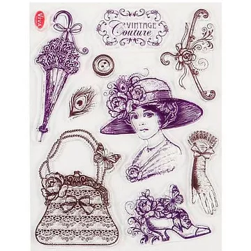 Набор штампов "Винтажная мода" (Viva Decor)