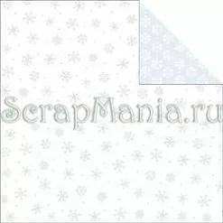 Бумага перламутровая "Снегопад"