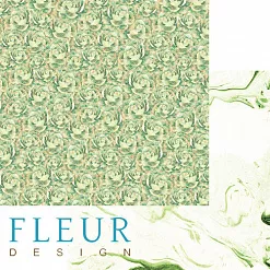 Бумага "Мой сад. Суккуленты" (Fleur-design)