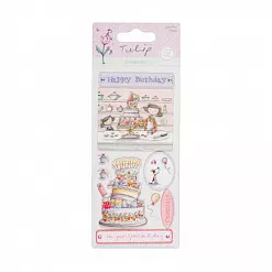 Наклейки объемные 7х14,5 см "В особенный день" (DoCrafts) Наклейки объемные 7х14,5 см "В особенный день" (DoCrafts)