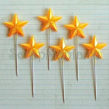 Набор булавок "Супер звезды" (Maya Road)